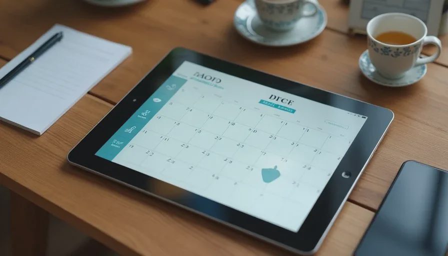 The four light surfaces of a minimum viable household system Four simple surfaces of a minimum viable household system: shared calendar, short task list, reference note, and phone for quick coordination.